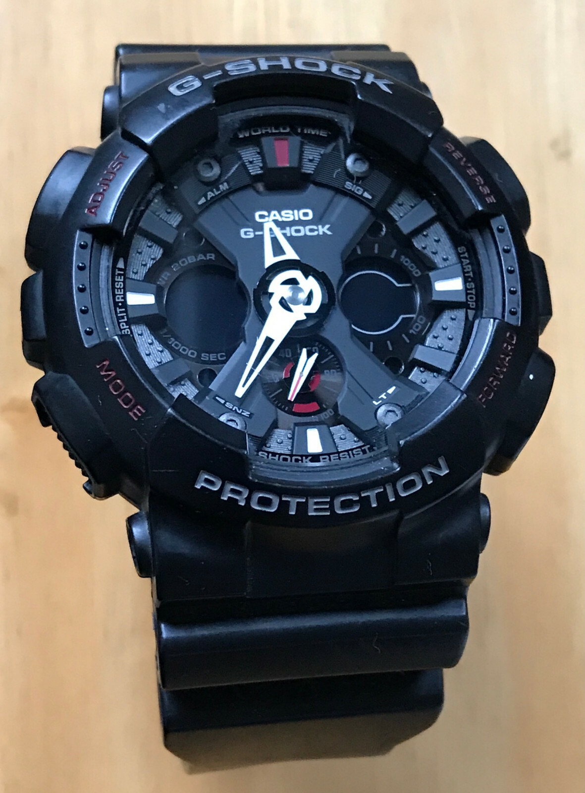 CASIO G-Shock GA-120-1ADR ‘Motorcycle’