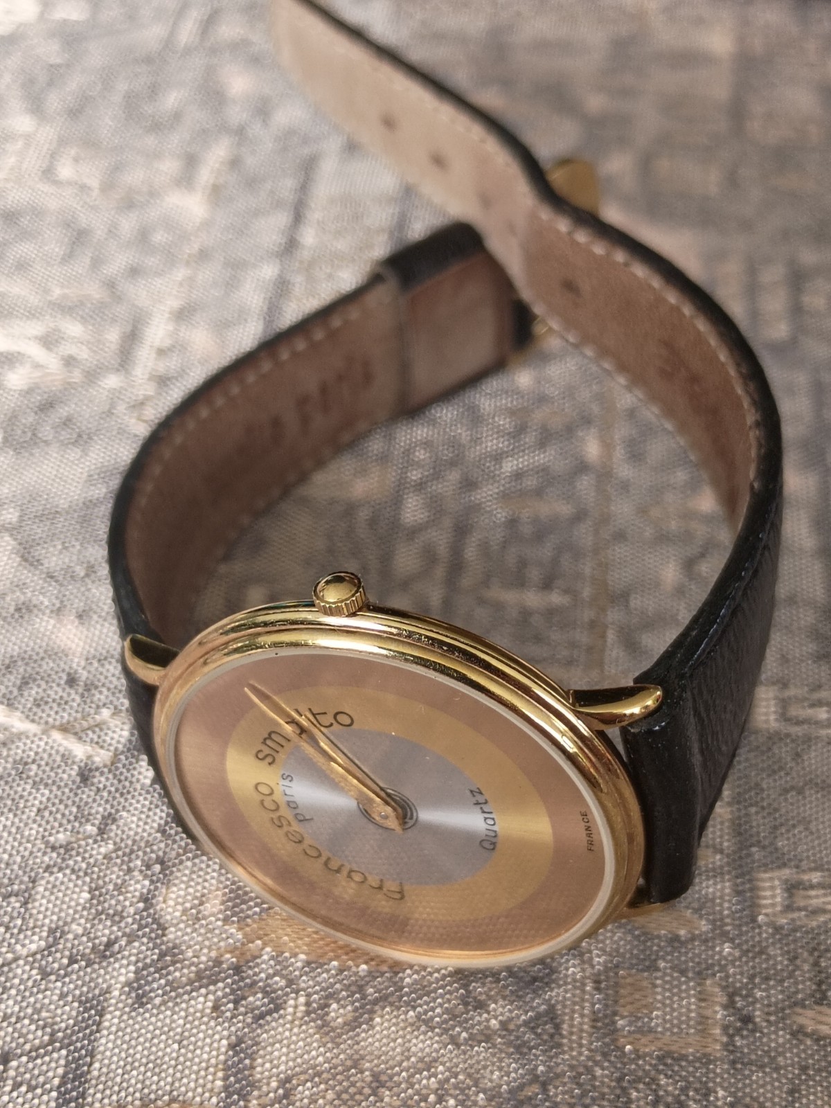 Francesco Smalto Paris Quartz France WATCH Vintage 💥 Best Offer 💥