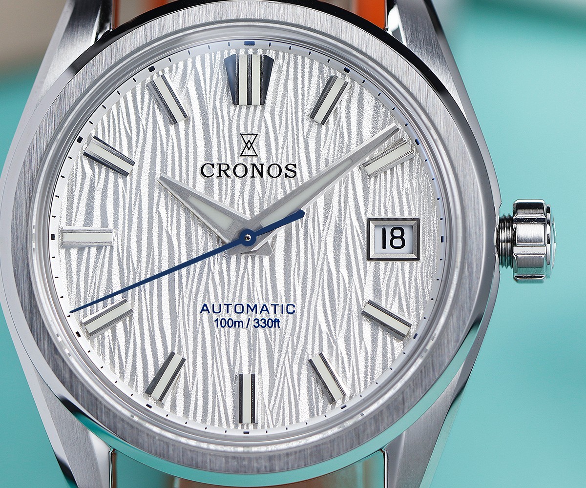 CRONOS Men Diver Watch 36mm Pilot Automatic Mechanical Wristwatch 10ATM PT5000