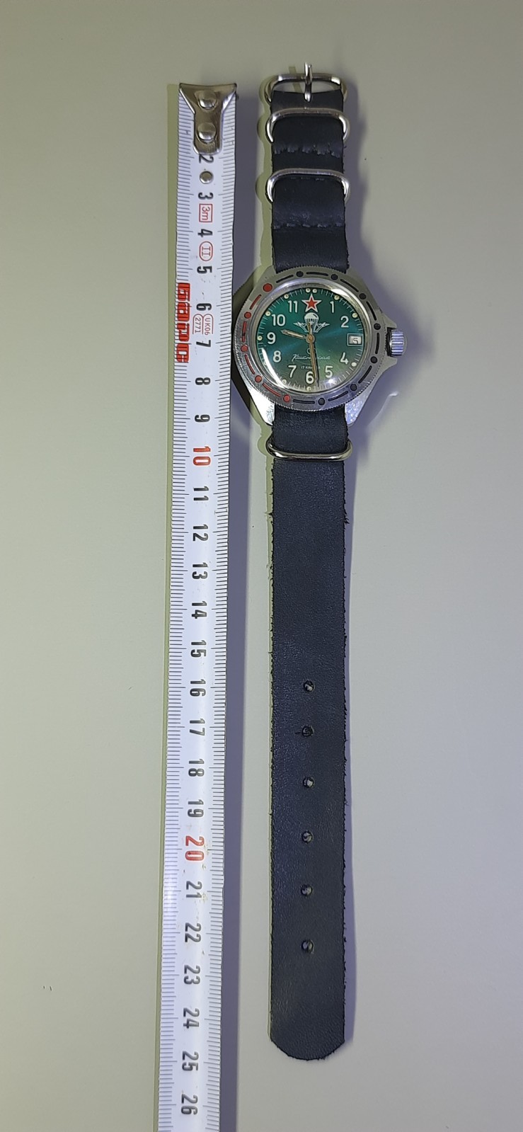 Vintage Men s watch Vostok Komandirskie 17 jewels mechanical Soviet USSR