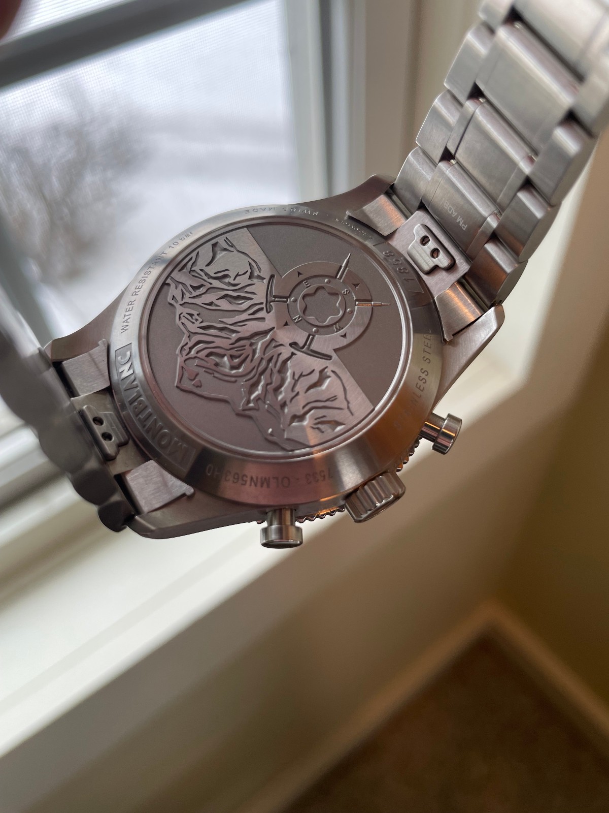 Montblanc 1858 Zero Oxygen “The 8000” Chronograph – Grey dial