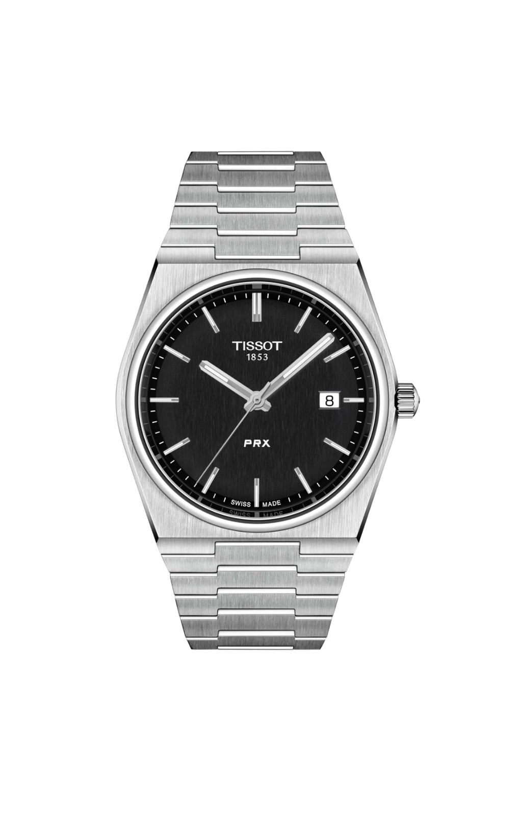 New Tissot PRX Black Dial Quartz 40mm Mens Watch T1374101105100