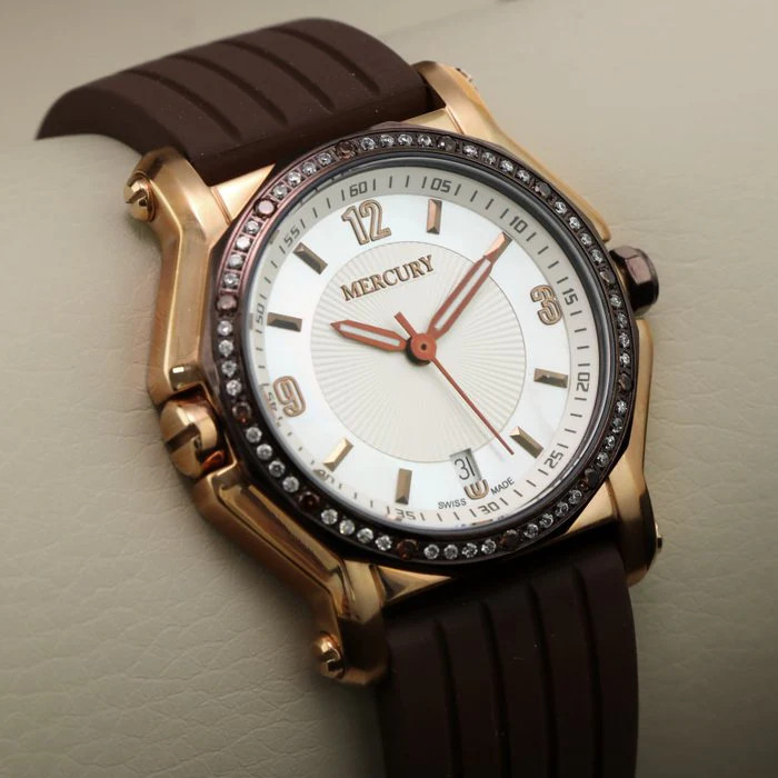 MERCURY – Swiss Made – ME1080-RCX-S-1 Swiss Quartz 39.50 mm ME1080 30m (3 ATM,