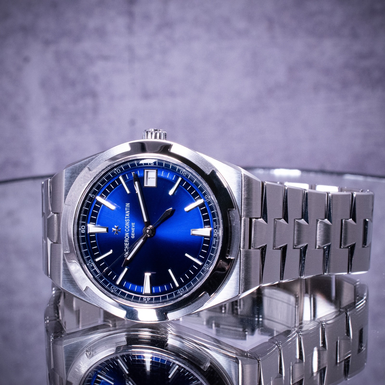 Vacheron Constantin Overseas 41mm Blue Dial, Ref. 4500V/110A-B128 with B&P