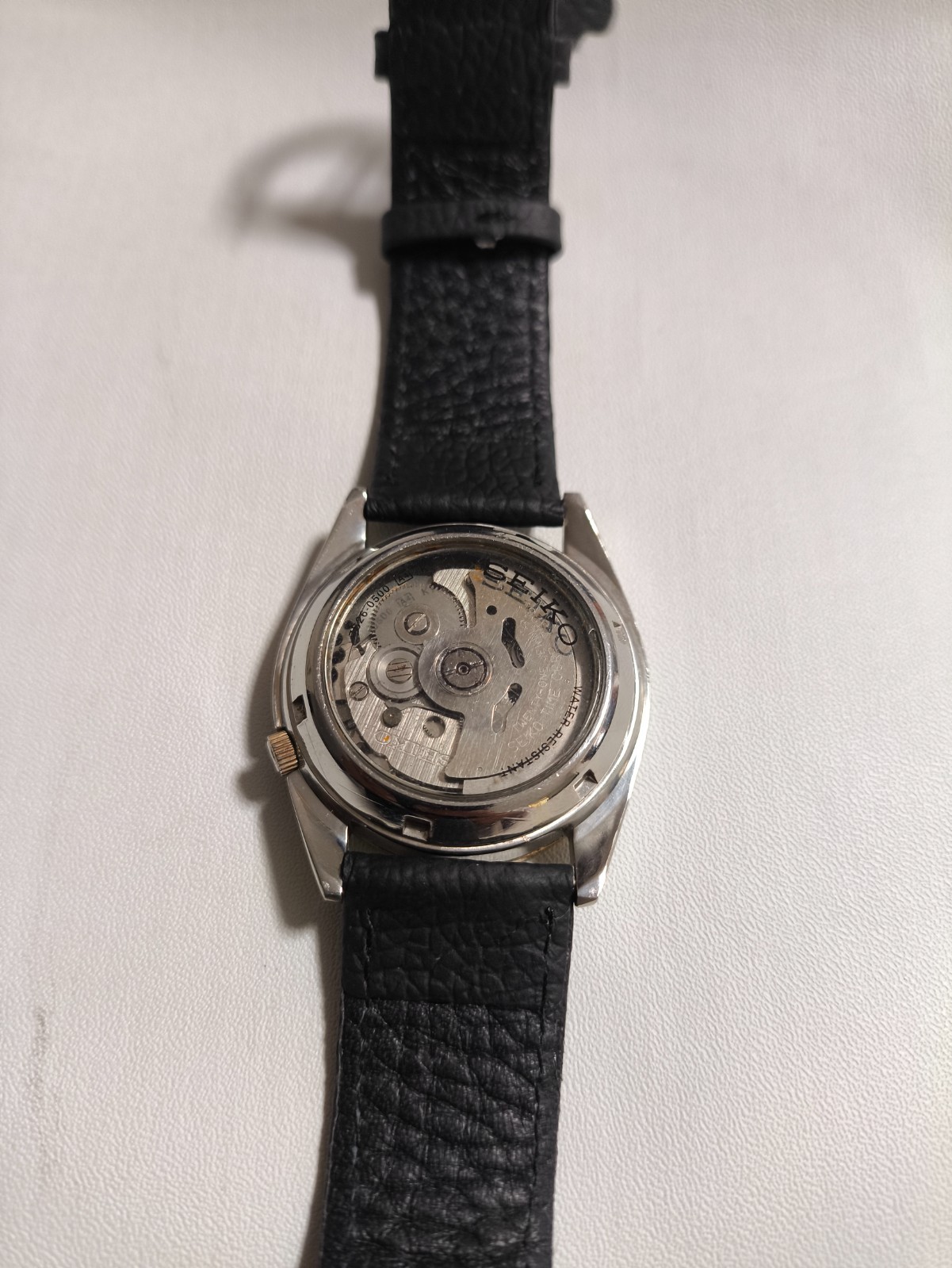 Seiko 5 Automatic 7S26-0500 A4 Black 21 Jewels
