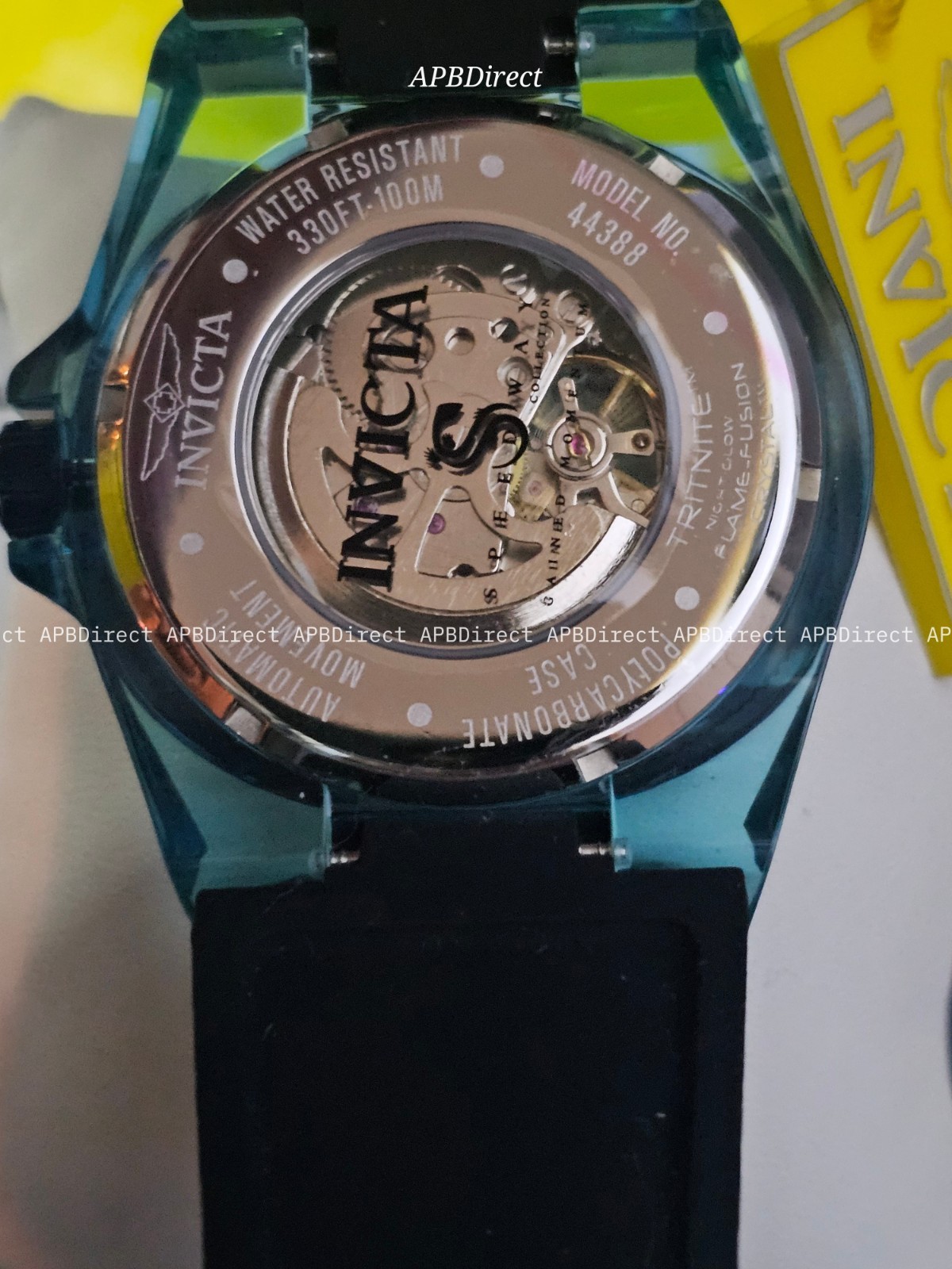 Invicta – Speedway – Mechanical AUTOMATIC Aquamarine – Anatomic Dial mens watch