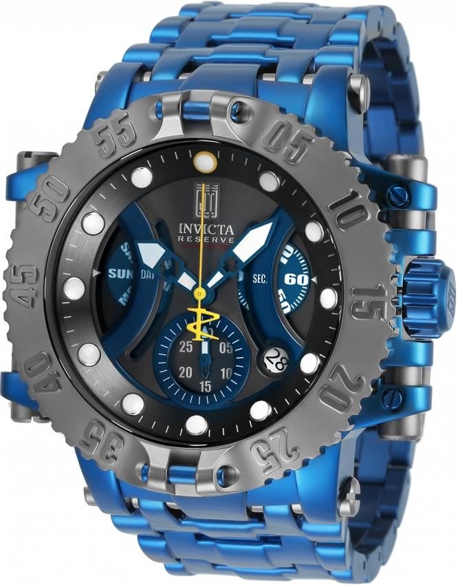 INVICTA Jason Taylor Limited Ed 10/999 Men’s Quartz 50 mm Watch Model #34275