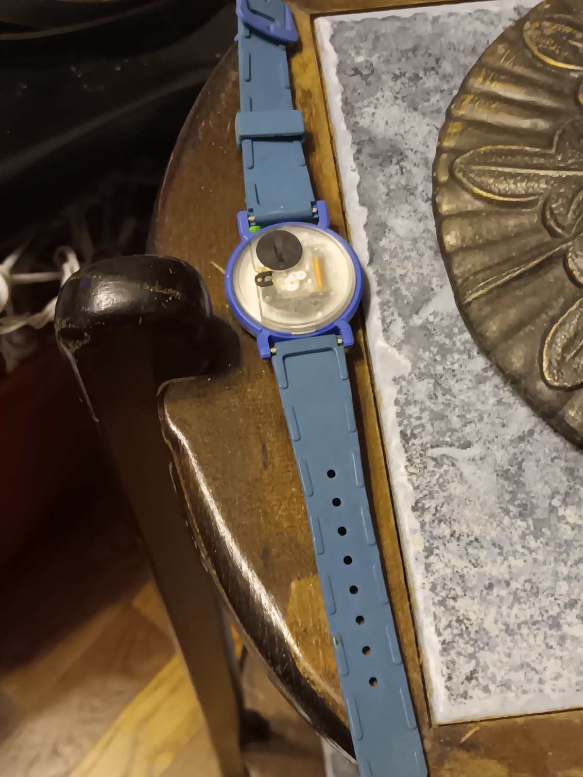 Vintage Pillsbury Doughboy Wrist Watch Need Battery Very Unique Rare Japan Made