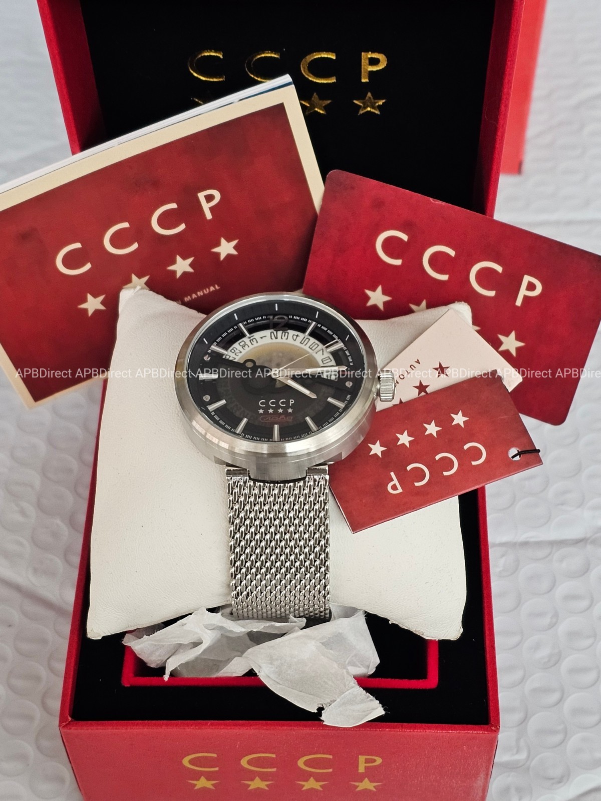 🌟 CCCP 🌟 Russian Automatic SLAVA 2427 – KASHALOT Series – Mens Quartz Watch