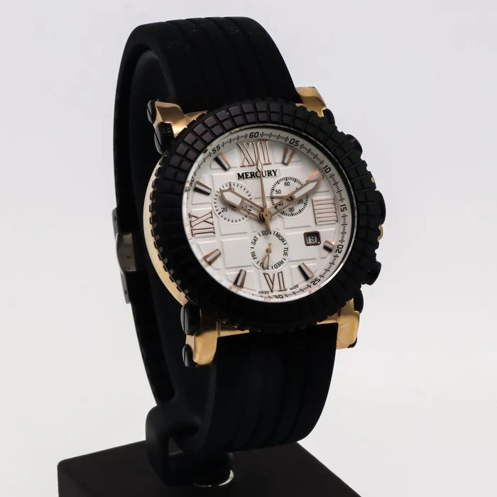 Mercury – Swiss Chronograph – ME10210-RBX-1 Swiss Chronograph Quartz 44mm.