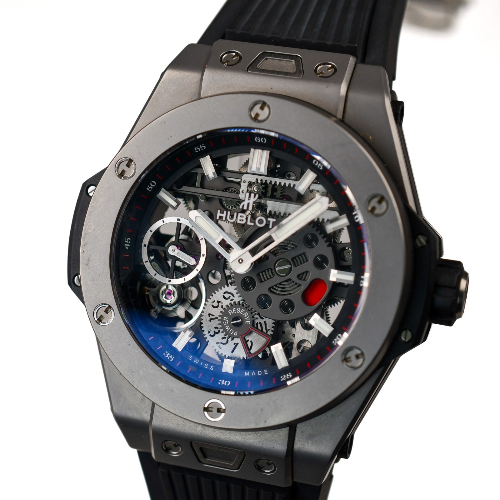 Hublot Big Bang Meca 10 414.NI.1123.RX 2019 45mm Retail $25,200 Full Set Manual