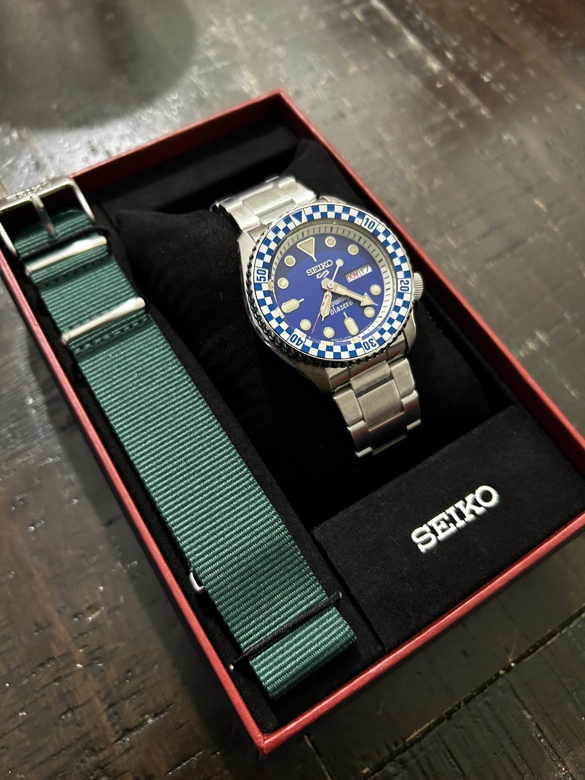 Seiko 5 X Rowing Blazers X Wind Vintage SRPM19 – Blue 42mm