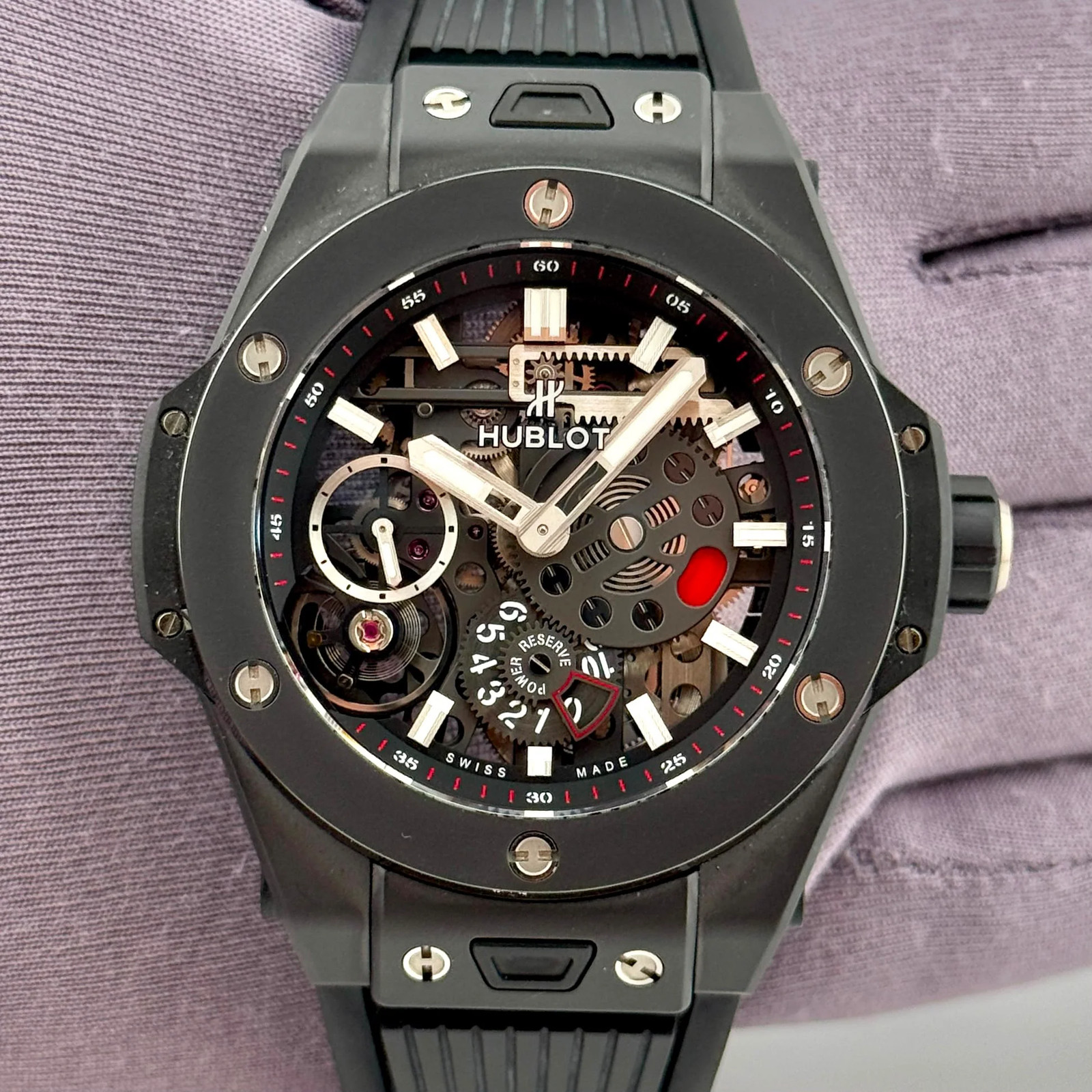 Hublot Big Bang Meca-10 45mm Ceramic Automatic Men’s Watch 414.CI.1123.RX