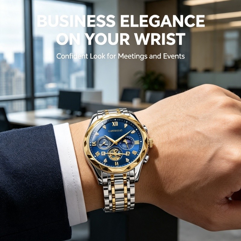 Men‘s Watch Relojes De Hombre Wristwatch Fashion Classic Business Gifts