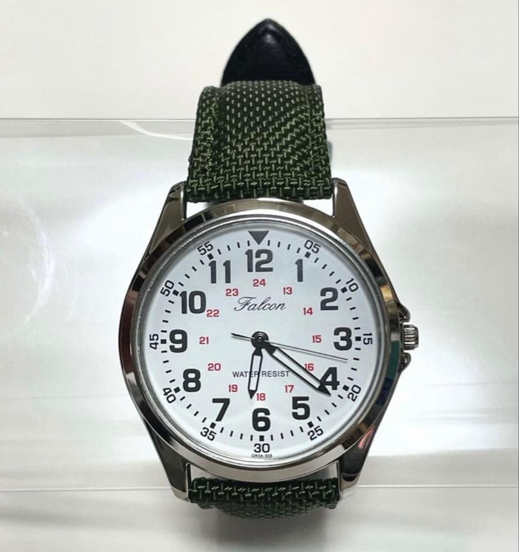 Citizen Q&Q Falcon Watch with Canvas Strap