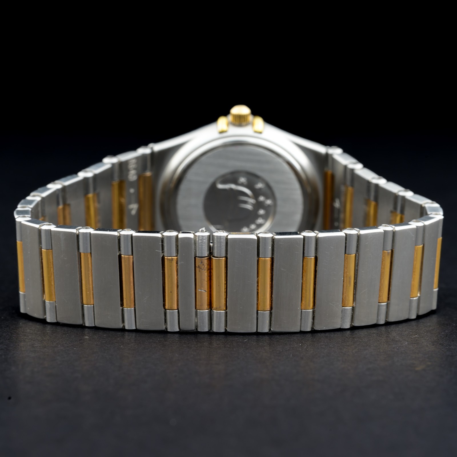 OMEGA Constellation 18k Custom Diamond Dial 23mm Ladies Quartz Watch
