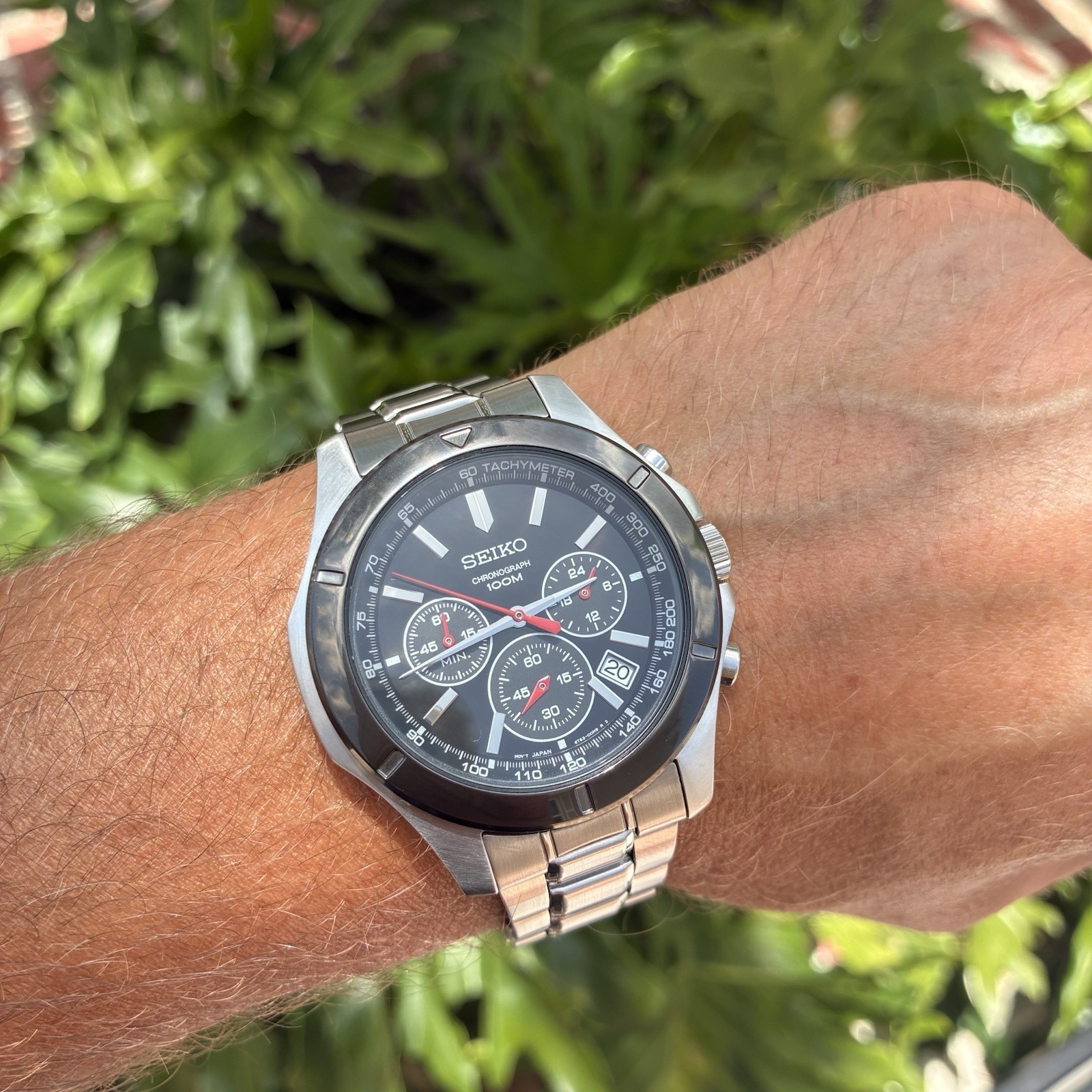 STUNNING Seiko Chronograph Men’s Watch Read Description