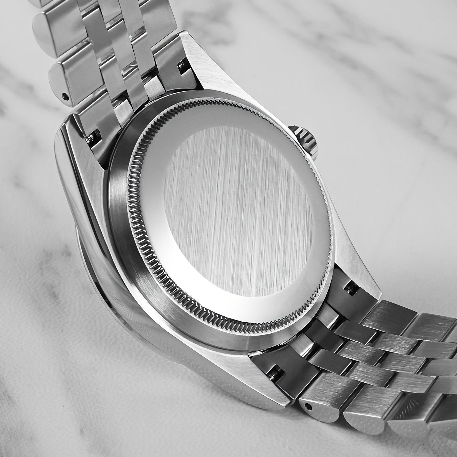 SAN MARTIN SN058-G-X Classic Automatic Stainless Steel 36.5mm 10ATM Dress Watch
