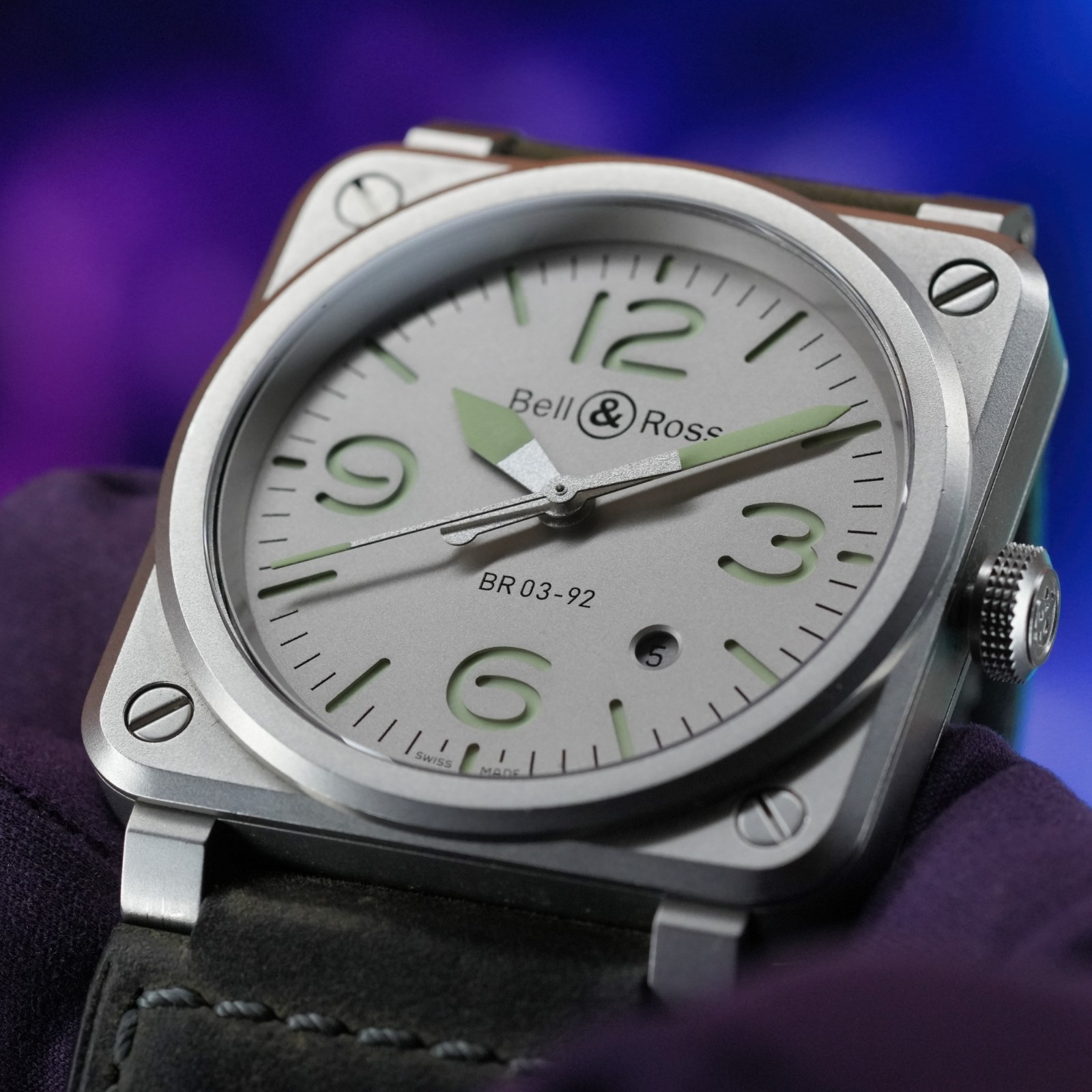 Bell & Ross BR 03-92 HOROLUM Limited Edition of 500 Aviation Type Men’s Watch