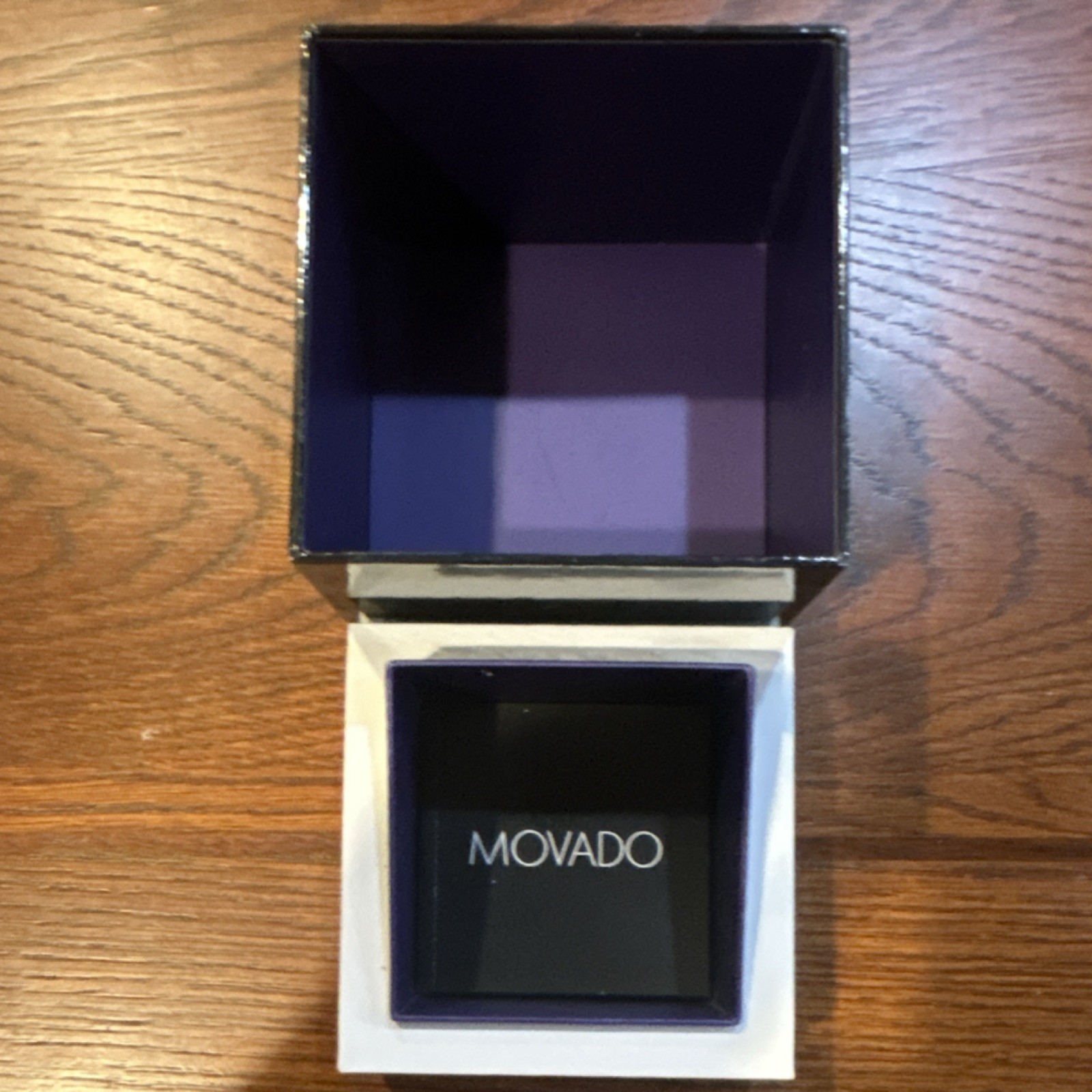 MOVADO Bold Purple/ Blue Women’s Watch 41mm Blue Glitter Dial Stainless Steel
