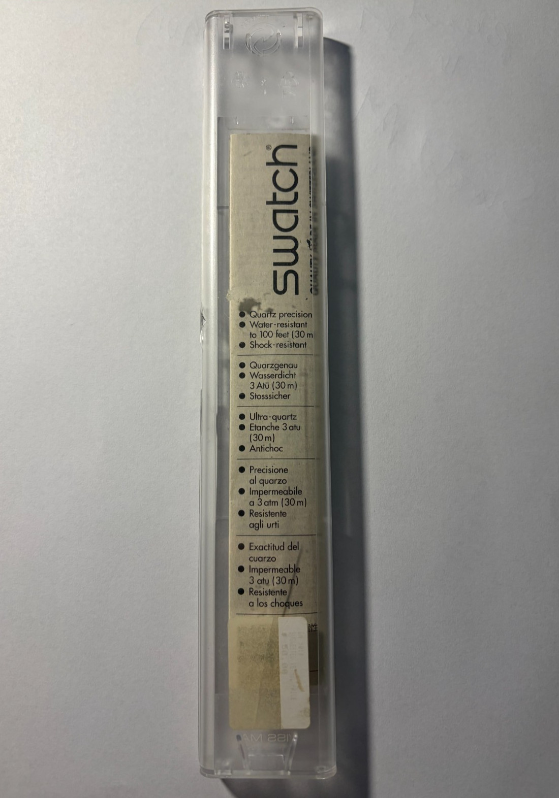 Swatch Watch POTLUCK GN901 – Not Ticking – SOLD “AS-IS” PARTS OR REPAIR