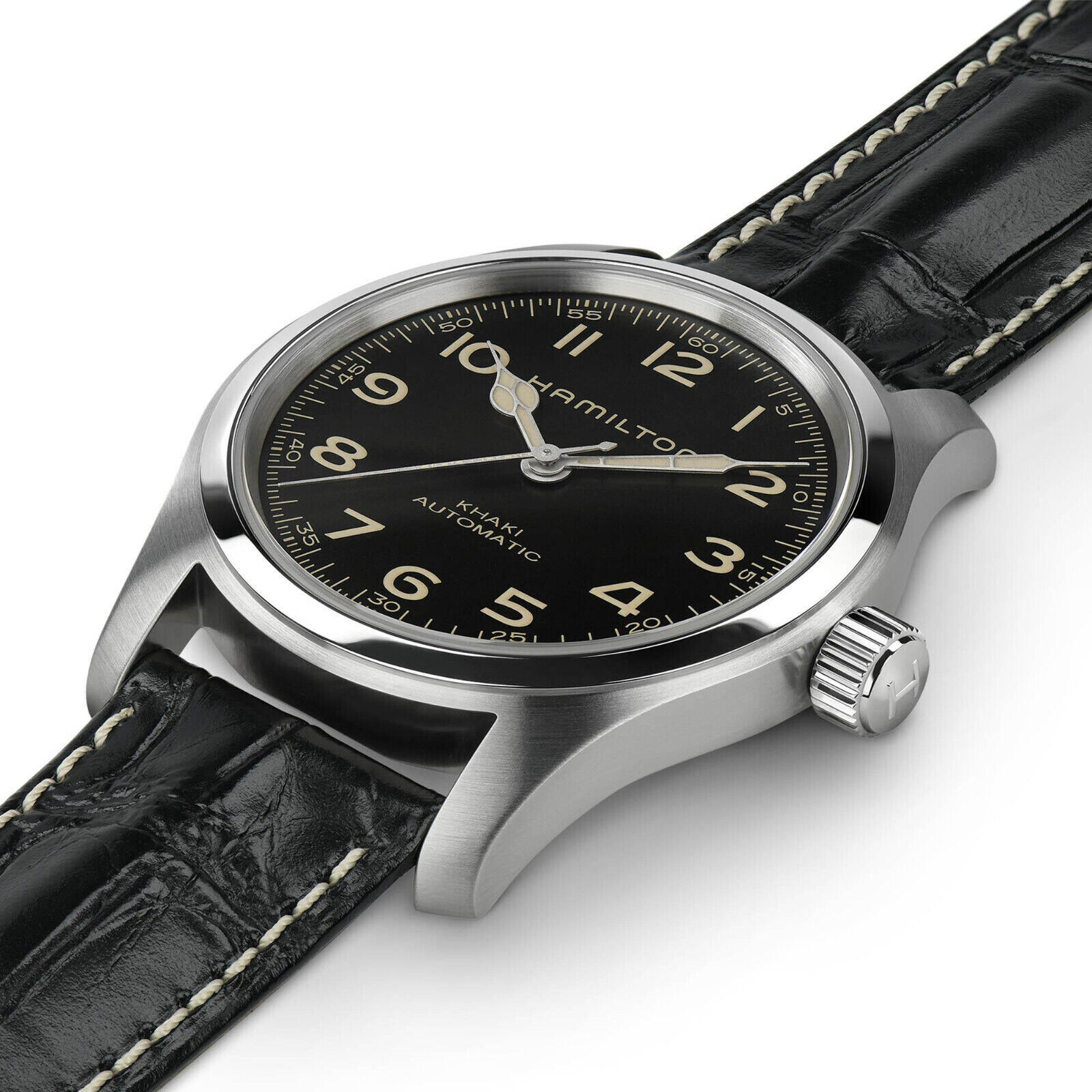Hamilton Khaki Field Murph Auto 42mm Bracelet Bundle H70605732