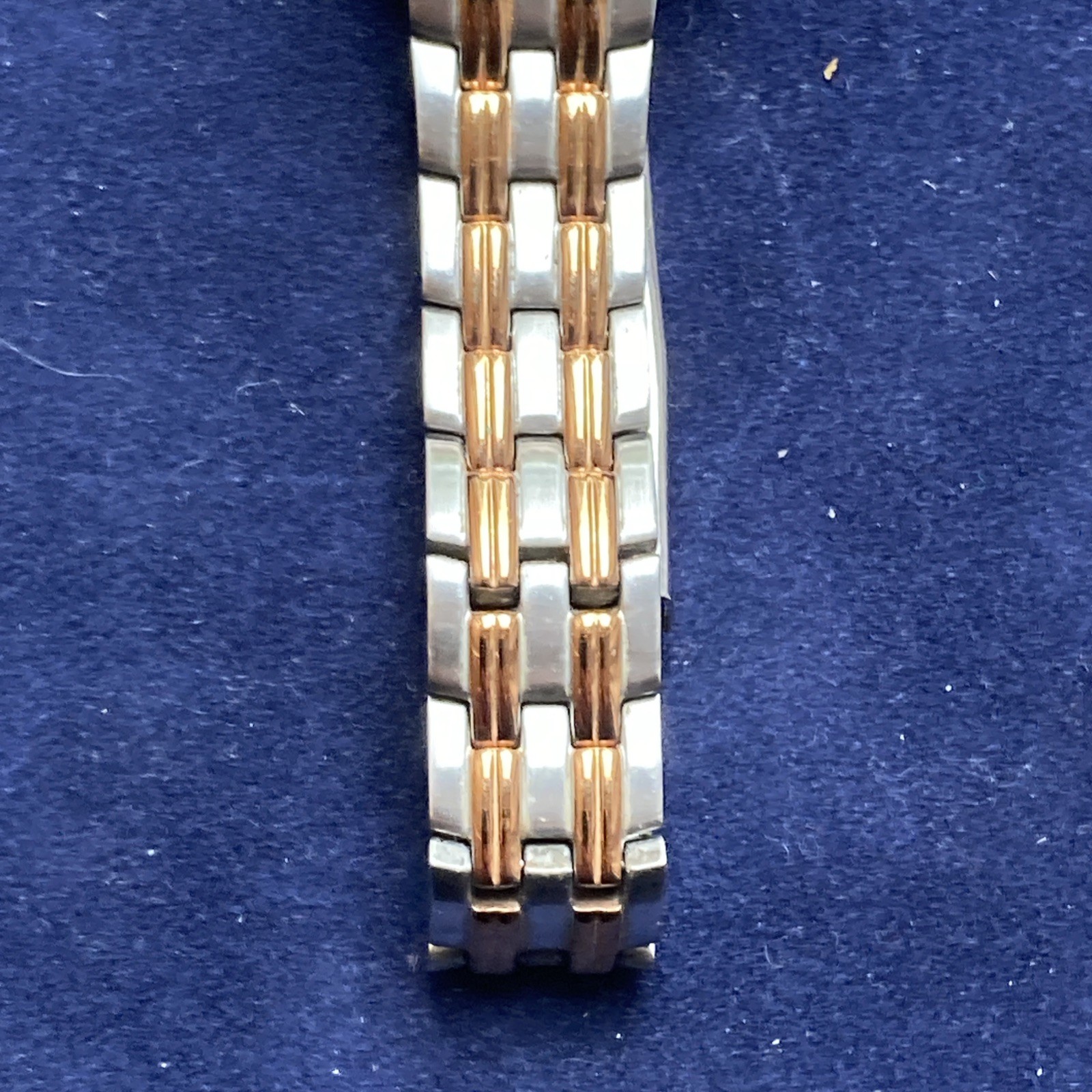 Citizen Ladies Eco Drive White Dial Date Two Tone Bracelet Watch EW1264-50A