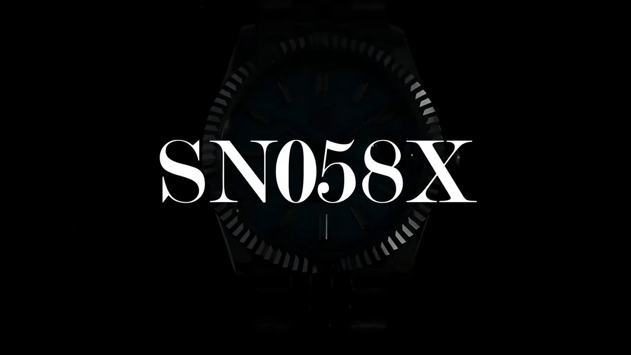SAN MARTIN SN058-G-X Classic Automatic Stainless Steel 36.5mm 10ATM Dress Watch