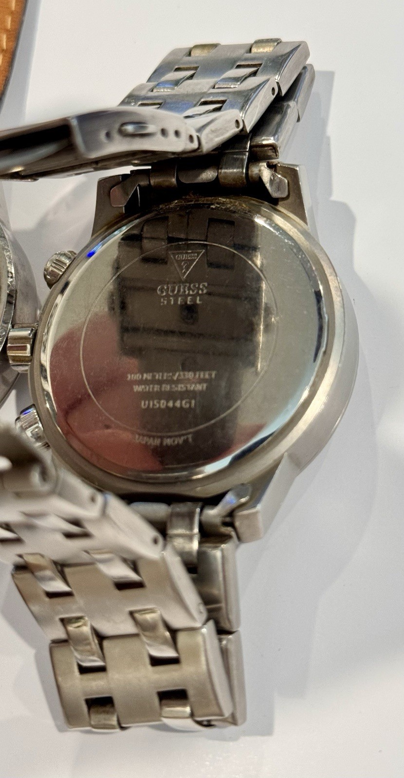 Beautiful GUESS Watches – Formal w/Leather Band + Casual Metal Band
