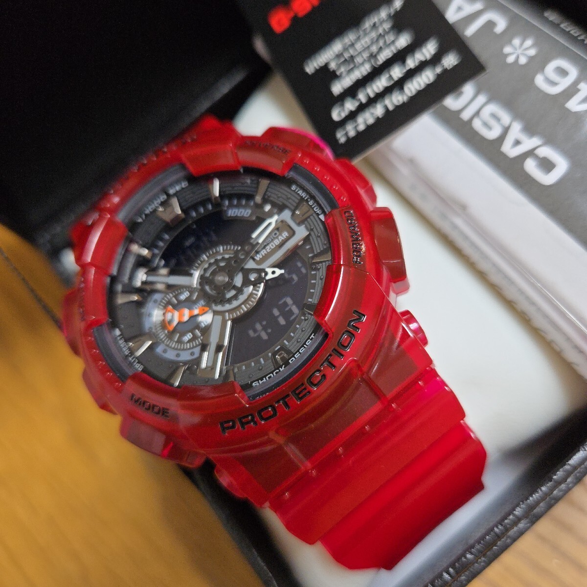 Buy it now CASIO Red Clear Very small quantity production New unused complete