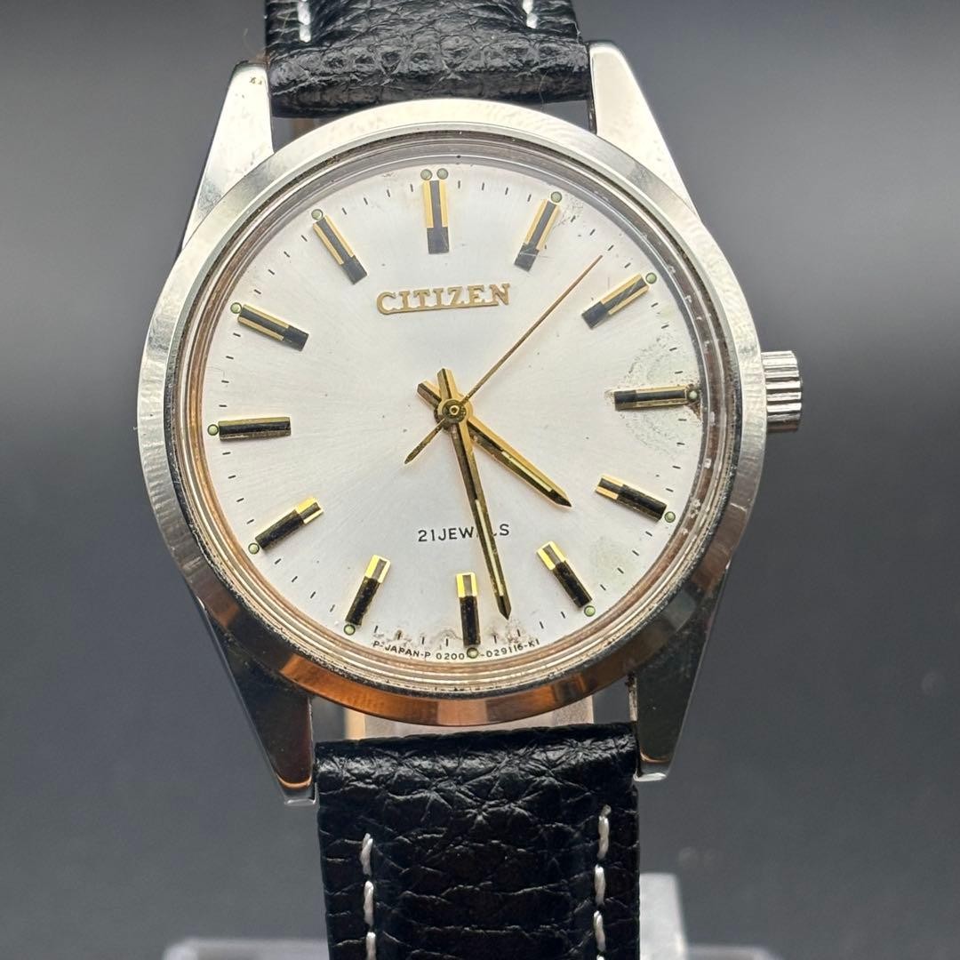 [Rare and in excellent condition] Citizen 53-8051 21 jewels, manual winding, ant