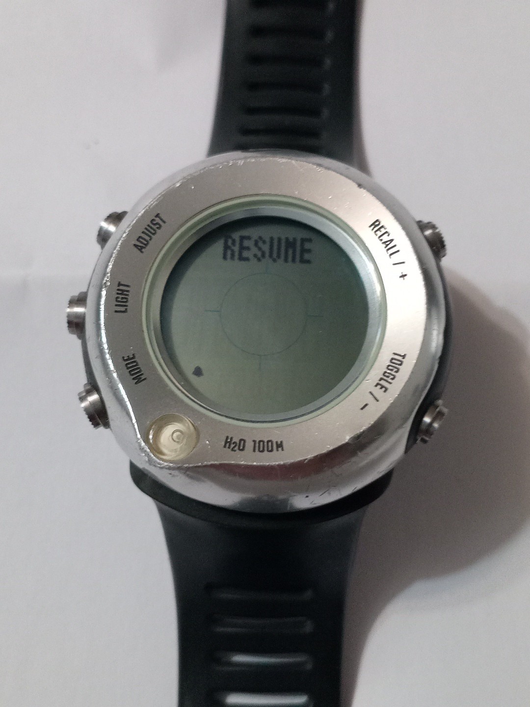 RARE Nike WA0018 Altitude Compass Barometer. Dual Time.