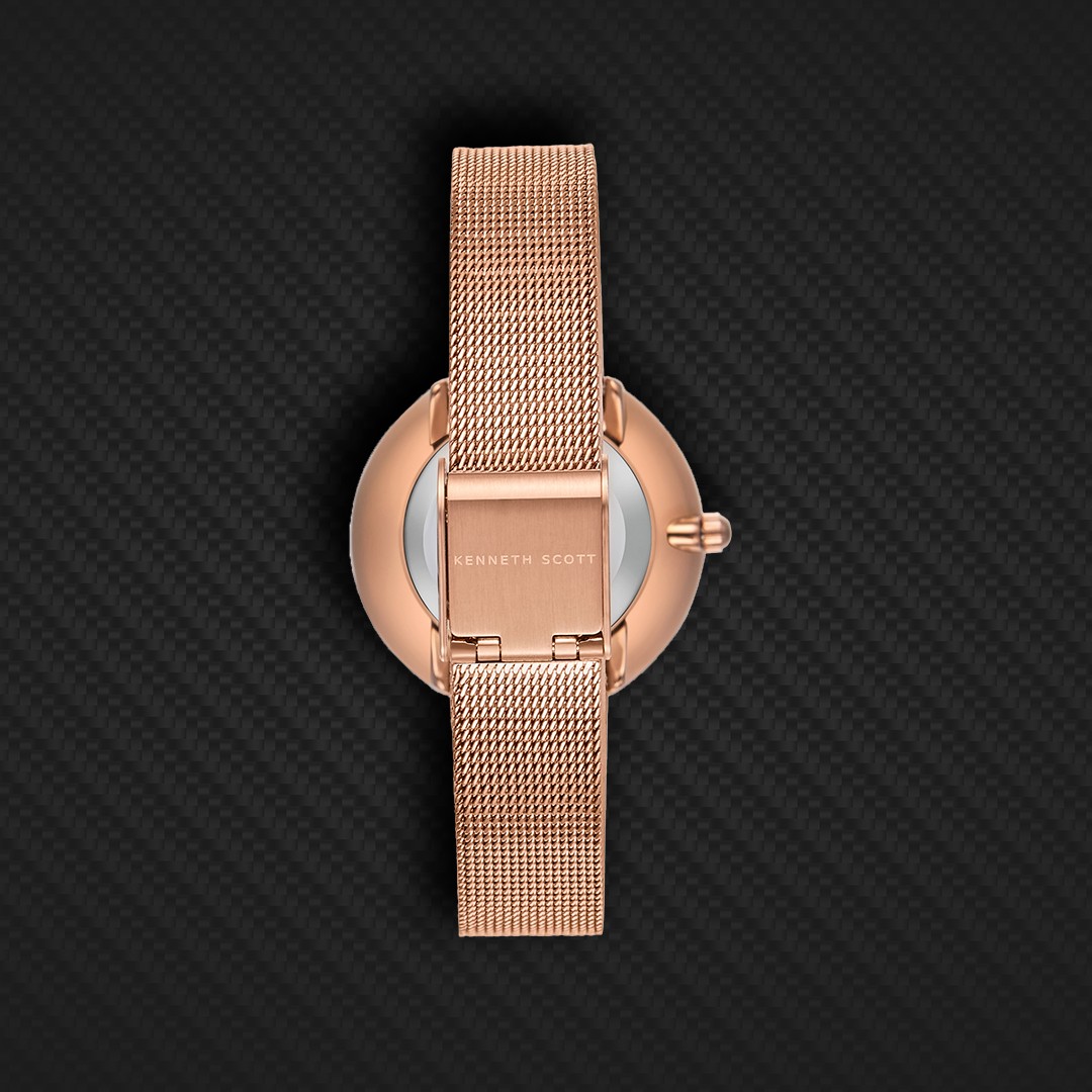 Kenneth Scott Women’s Analog Watch | Multicolor Dial, 32mm, 30 m (3 ATM)
