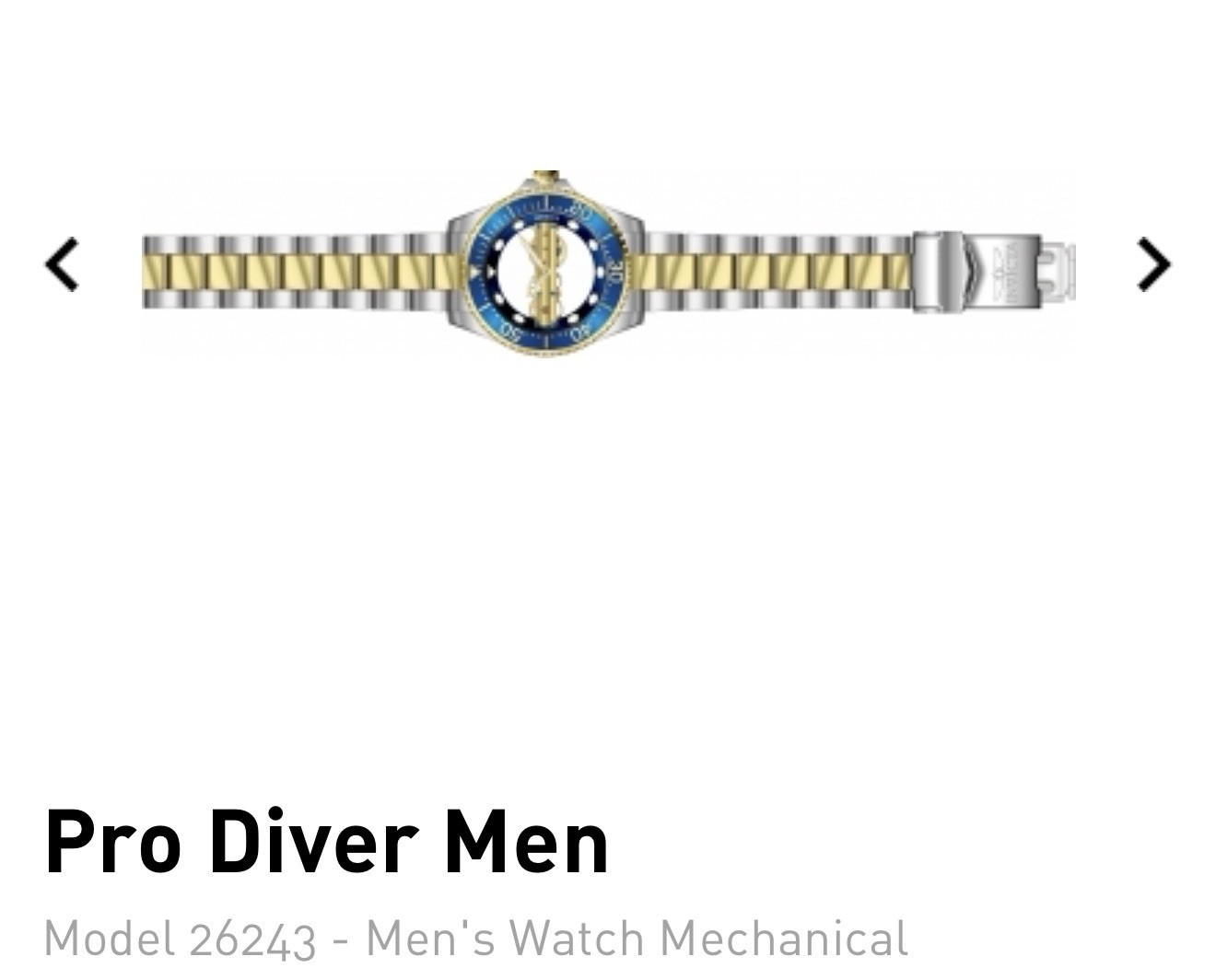 Invicta Pro Diver “Ghost Bridge” Mechanical watch 26243