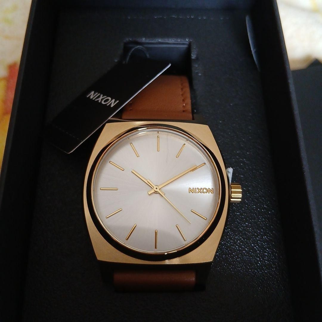NIXON Watch Body Gold Brown