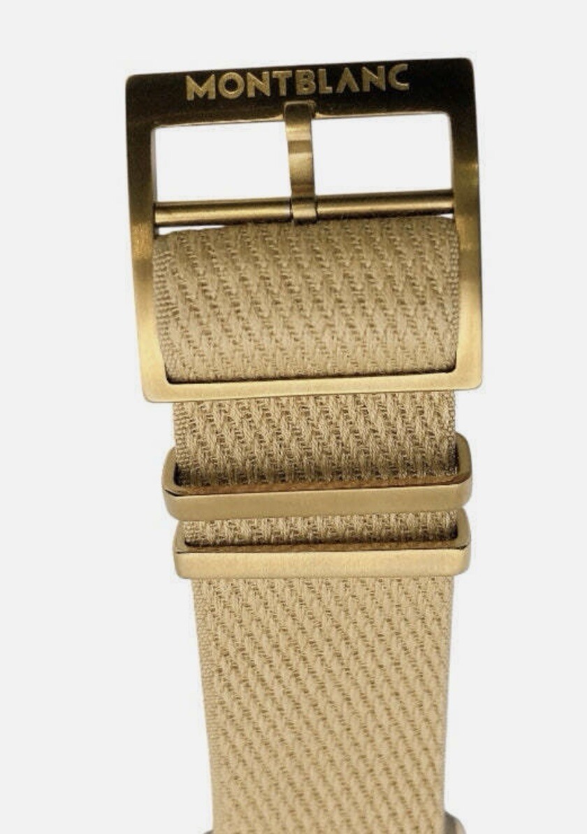 New Montblanc Watch 1858 Monopusher Chronograph Limited Ed 125583 Bronze $6,200
