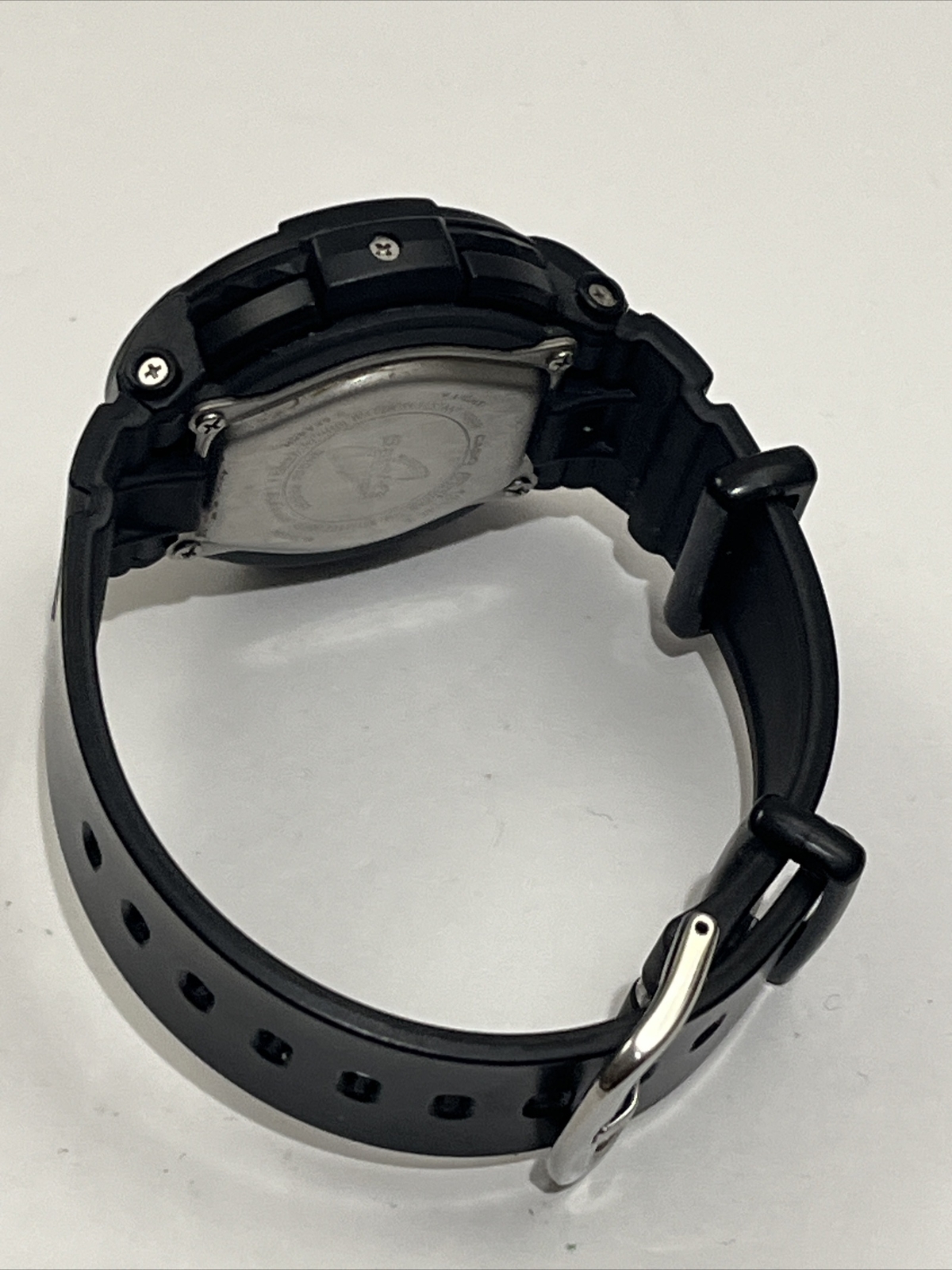 CASIO Baby-G 5194 BGA-134 Water Resist 10bar Stainbless Steel Black New Battery!