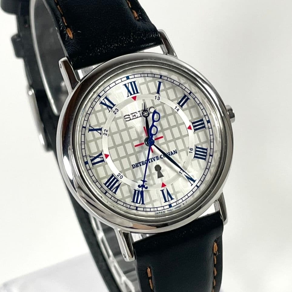 Working SEIKO Detective Conan collaboration limited edition accessories quartz