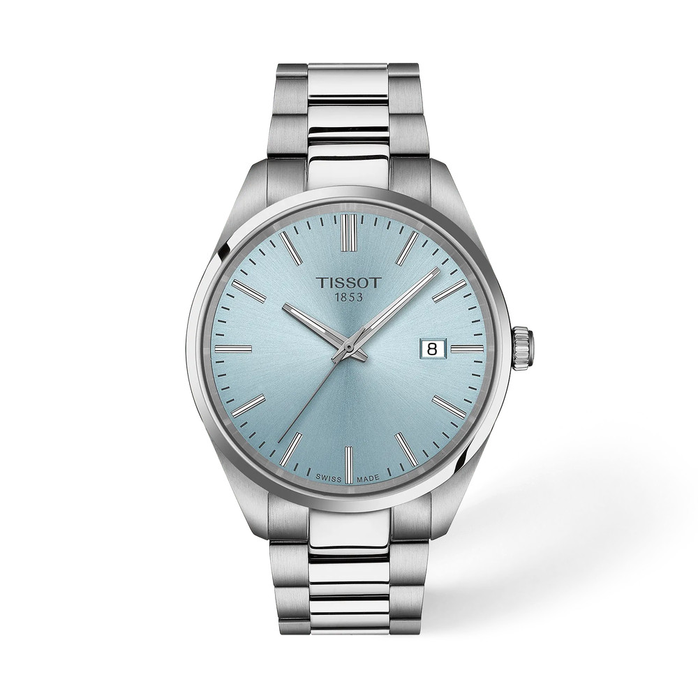 Tissot PR 100 Quartz 40mm Ice Blue Dial SWISS Men’s Watch T150.410.11.351.00