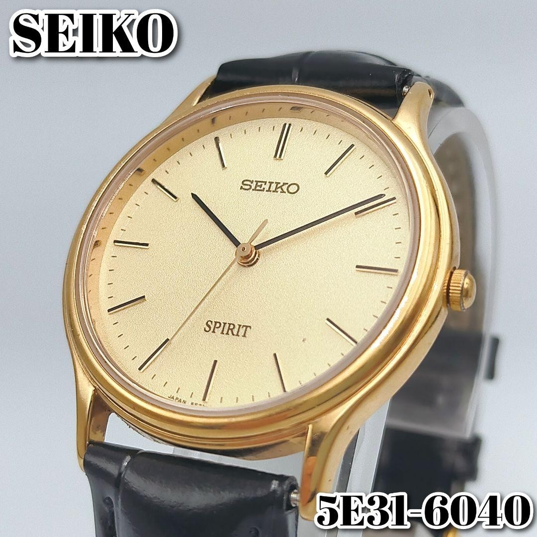 Seiko Spirit Gold 33mm Quartz Watch