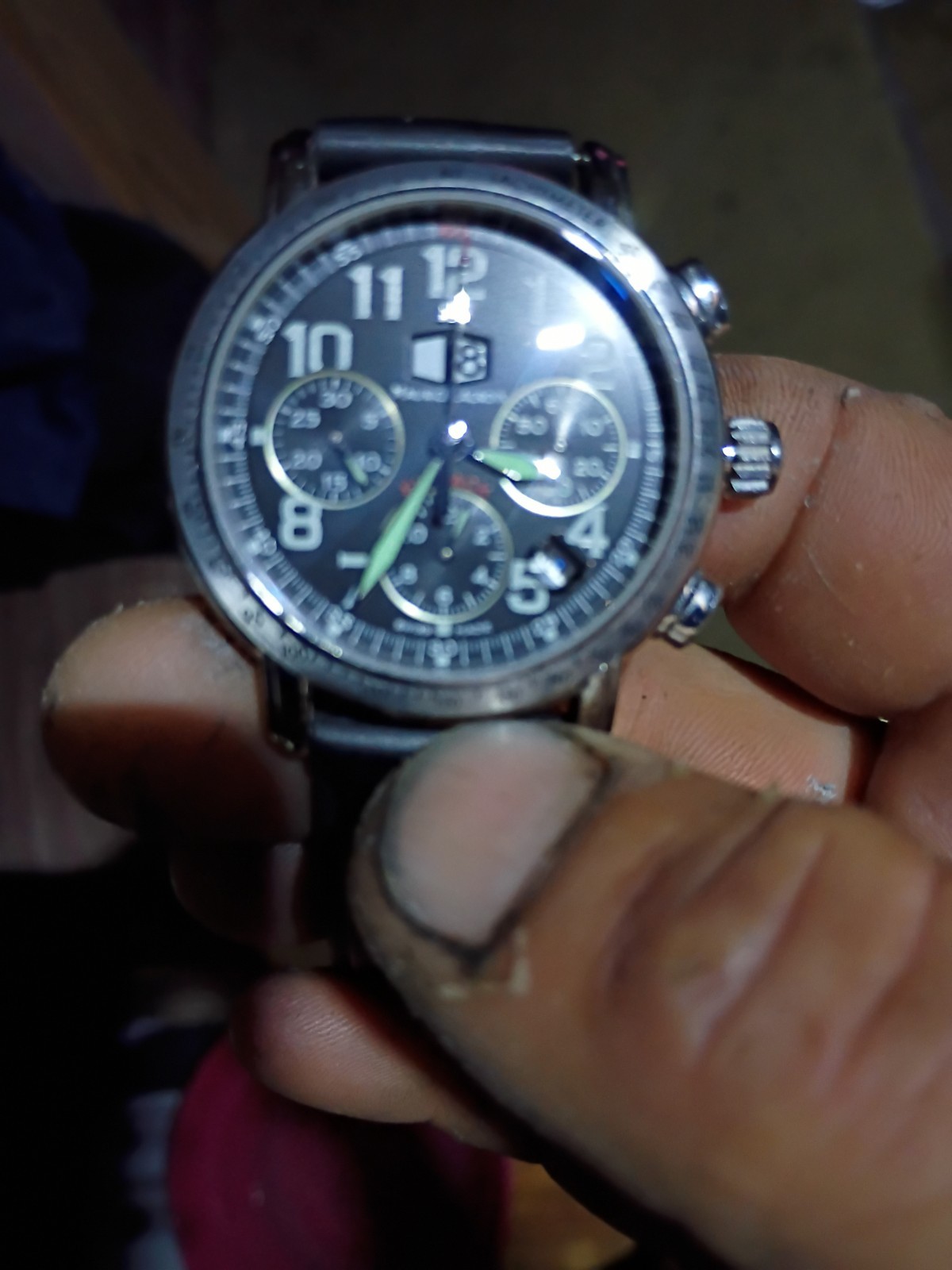 Maurice LaCroix Mens Watch Crown Needs Service
