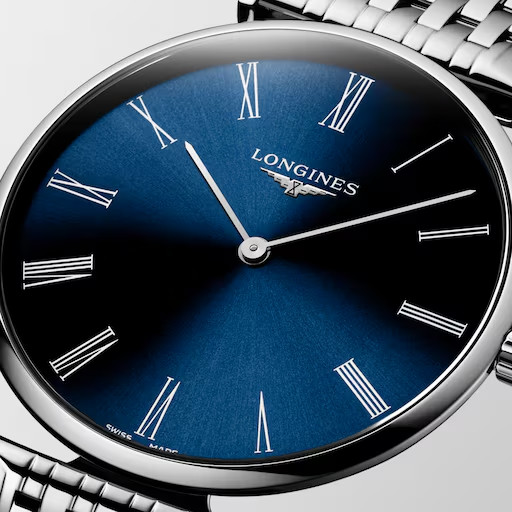 Longines La Grande Classique 38mm Blue Dial Steel Bracelet Quartz L4.866.4 (OBO)