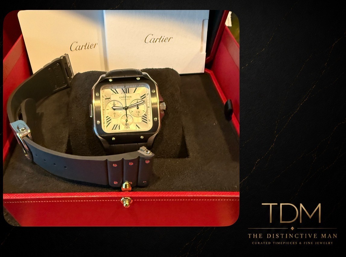 Cartier Santos XL Chronograph Year 2025 WSSA0017