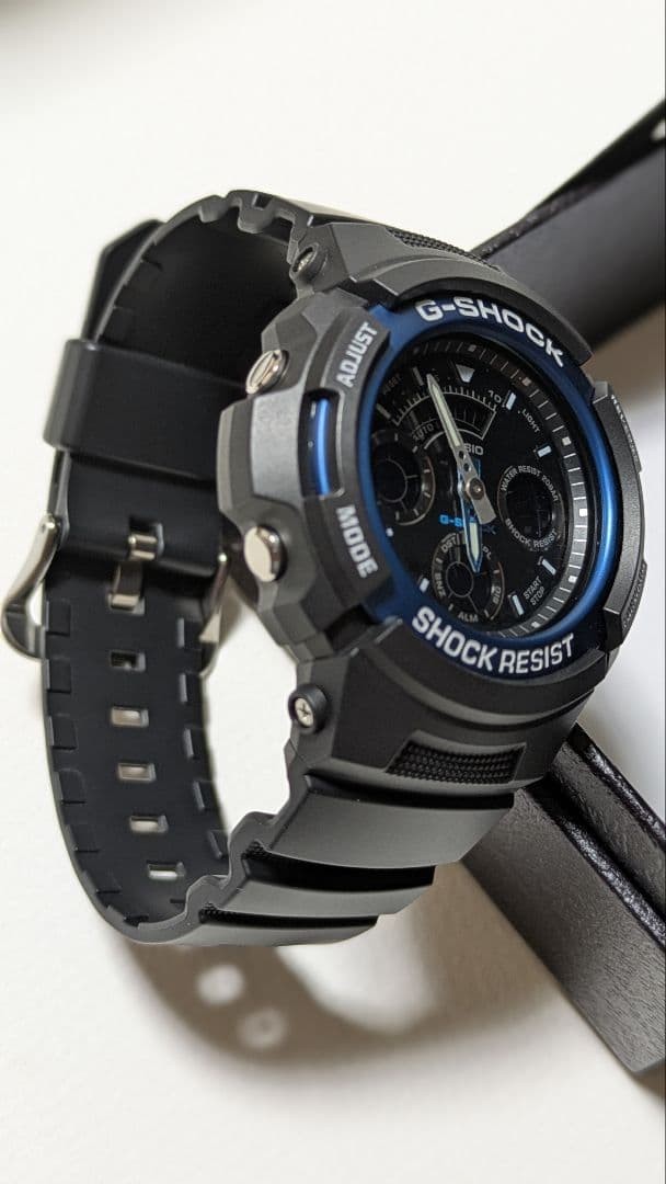 CASIO G-SHOCK AW-591-2AJF World Time LED Light 20 Bar Water Resistant