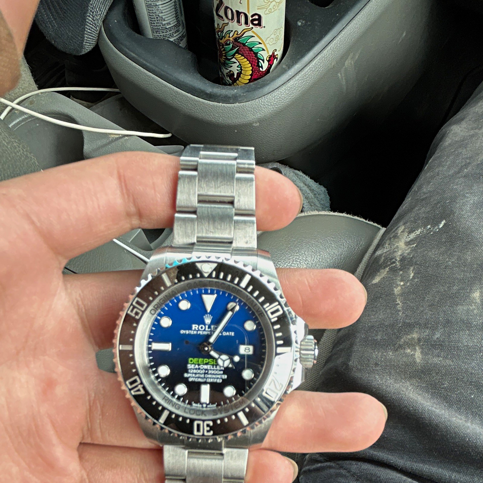 Rolex Sea-Dweller Deepsea Blue Dial 44mm Auto Date Steel Diver Watch