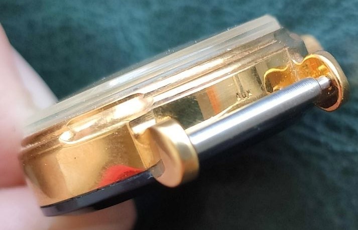 VINTAGE LUCH USSR Ladies Watch Roman Dial Gold Plated AU Soviet Mechanical WORKS
