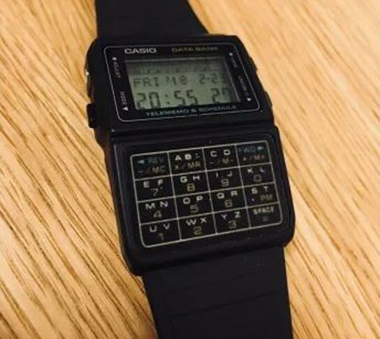 1x New GLOSS DECAL for Casio DBC-61 calculator watch only 676databank untrimmed