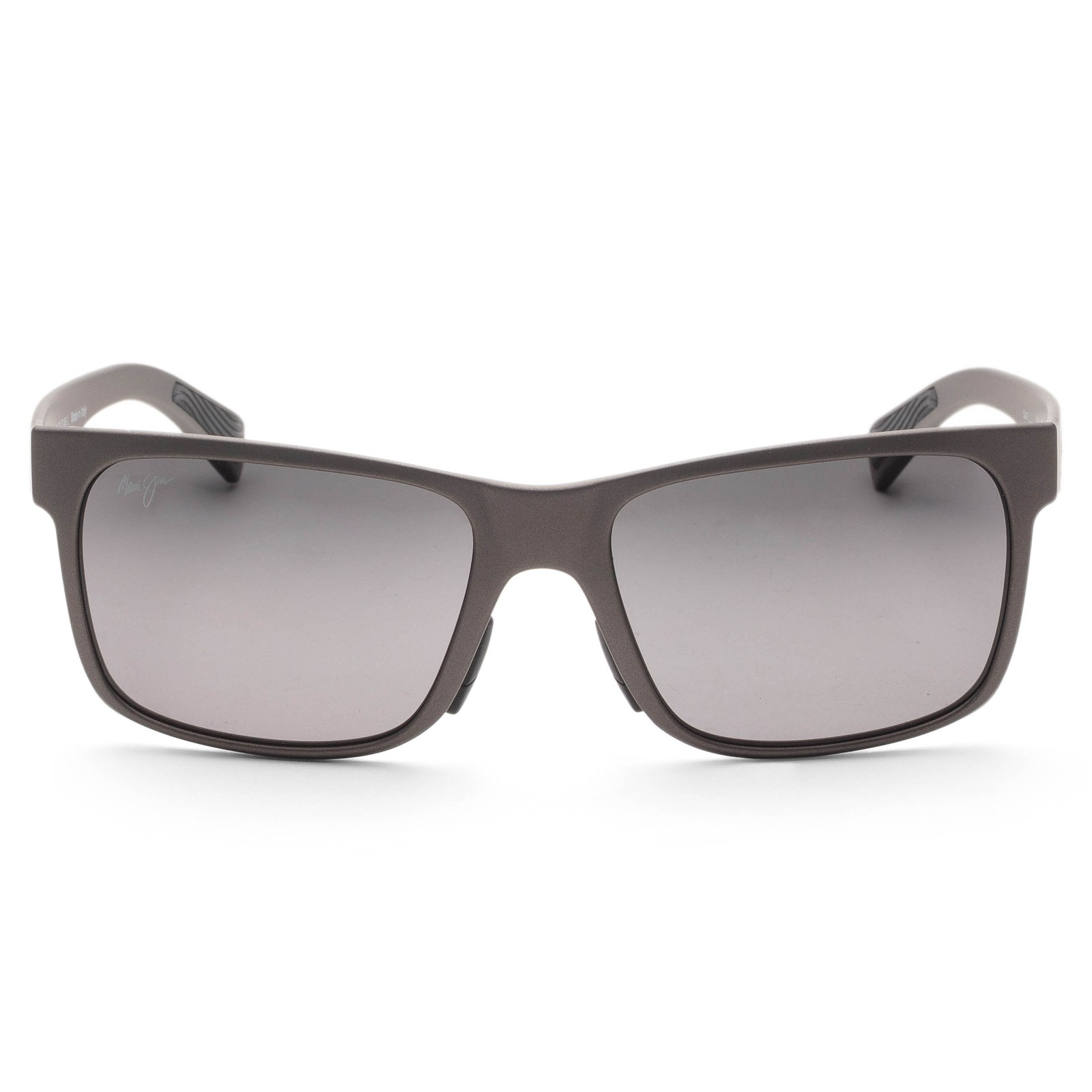 Maui Jim Men’s Ho’opili 58mm Metal Matte Grey Polarized Sunglasses 683-14