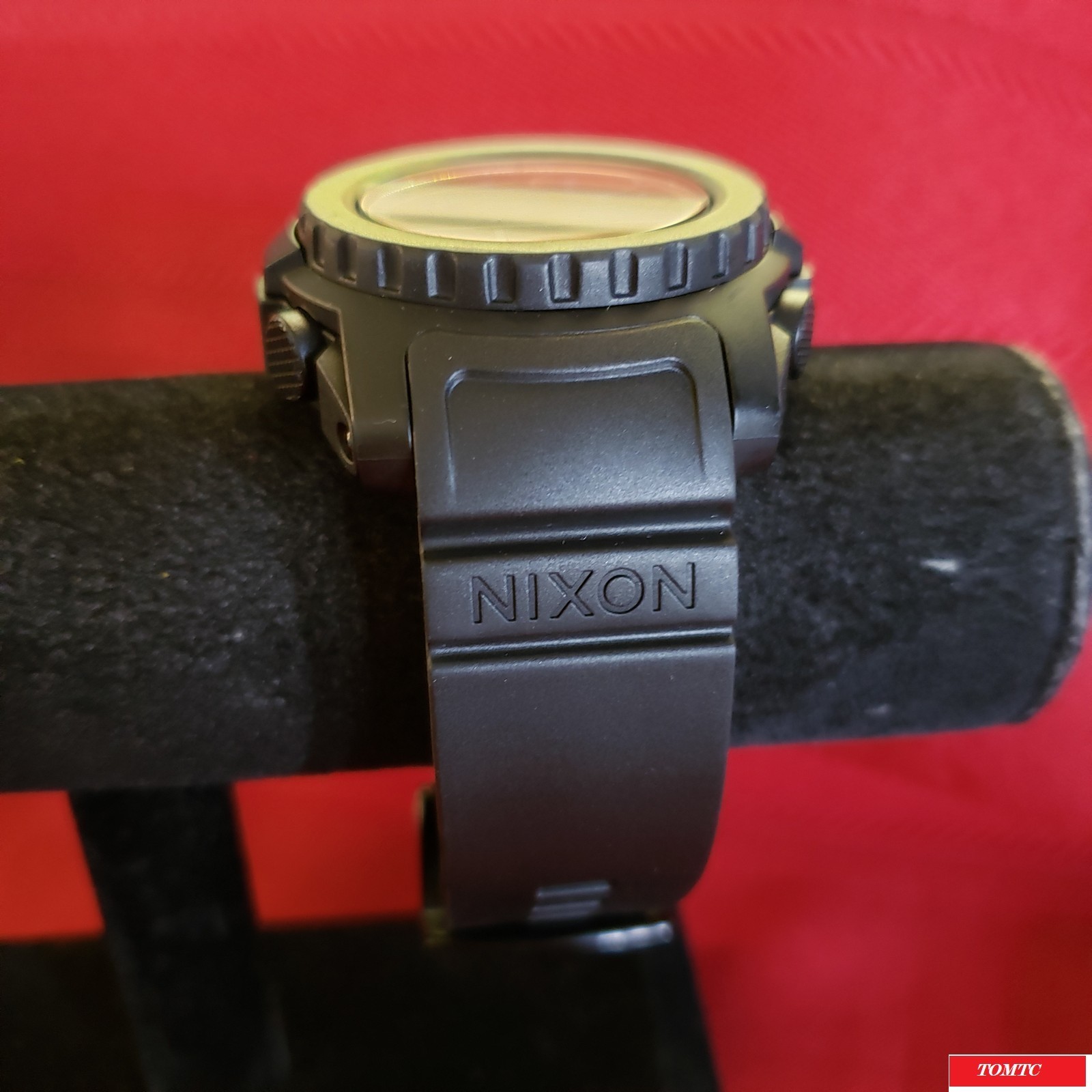 Nixon “The Super Unit” (Black) 200M Polycarbonate China Mvmnt & Blacklight [16B]