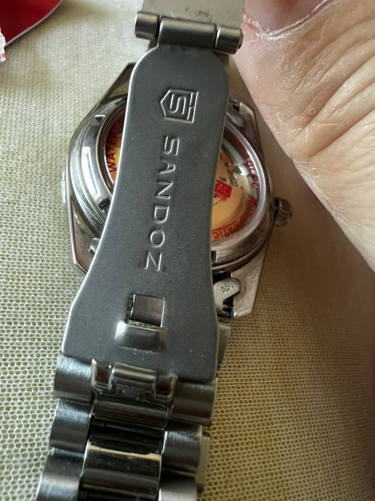 SANDOZ day/date President automatic ETA 2834-2 25Jewels swiss made 1990s
